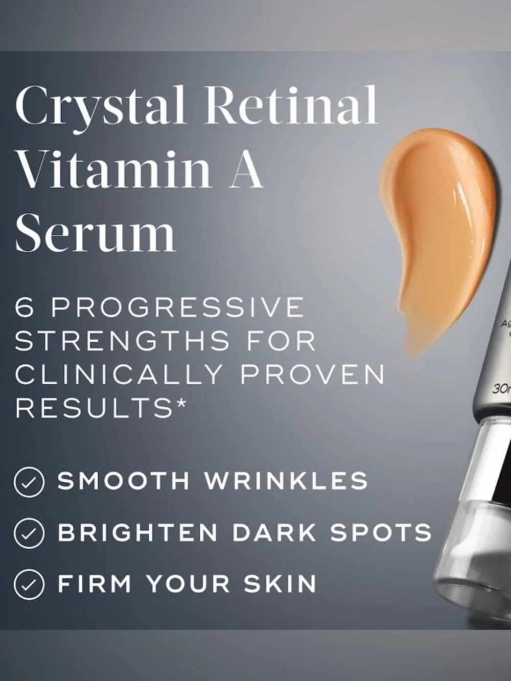 🎉 $5 Medik8 Crystal Retinal 3 Age-Defying Vitamin A Serum Deluxe Sample (4 ml)